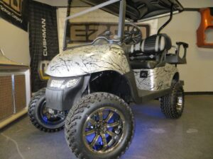 Custom Michigan State Golf Car