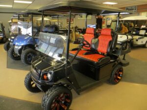 Custom Michigan State Golf Car